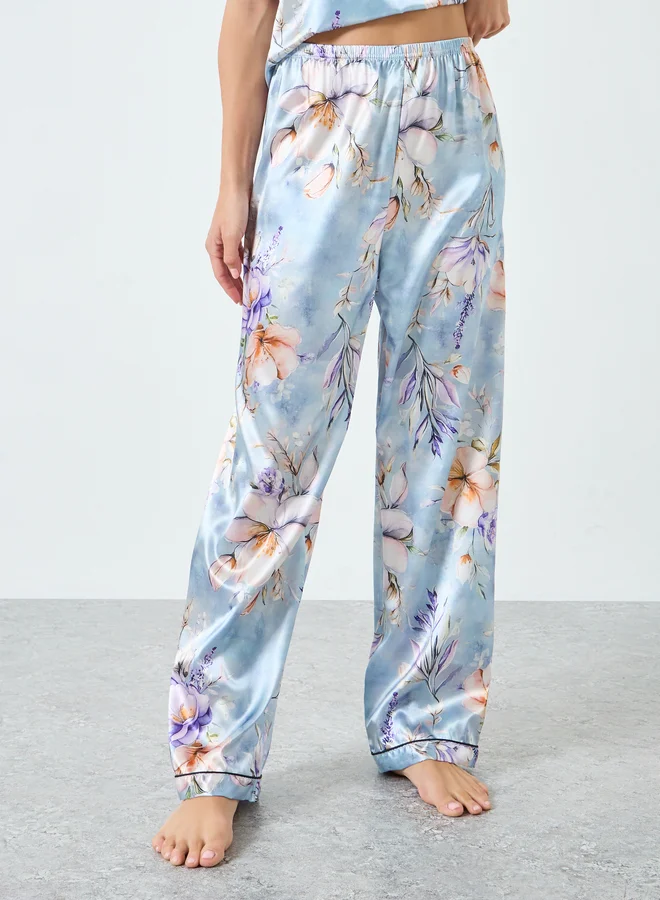 Take Two  Women Floral Printed Cami Top and Pyjama Set for Women | Best Price UAE